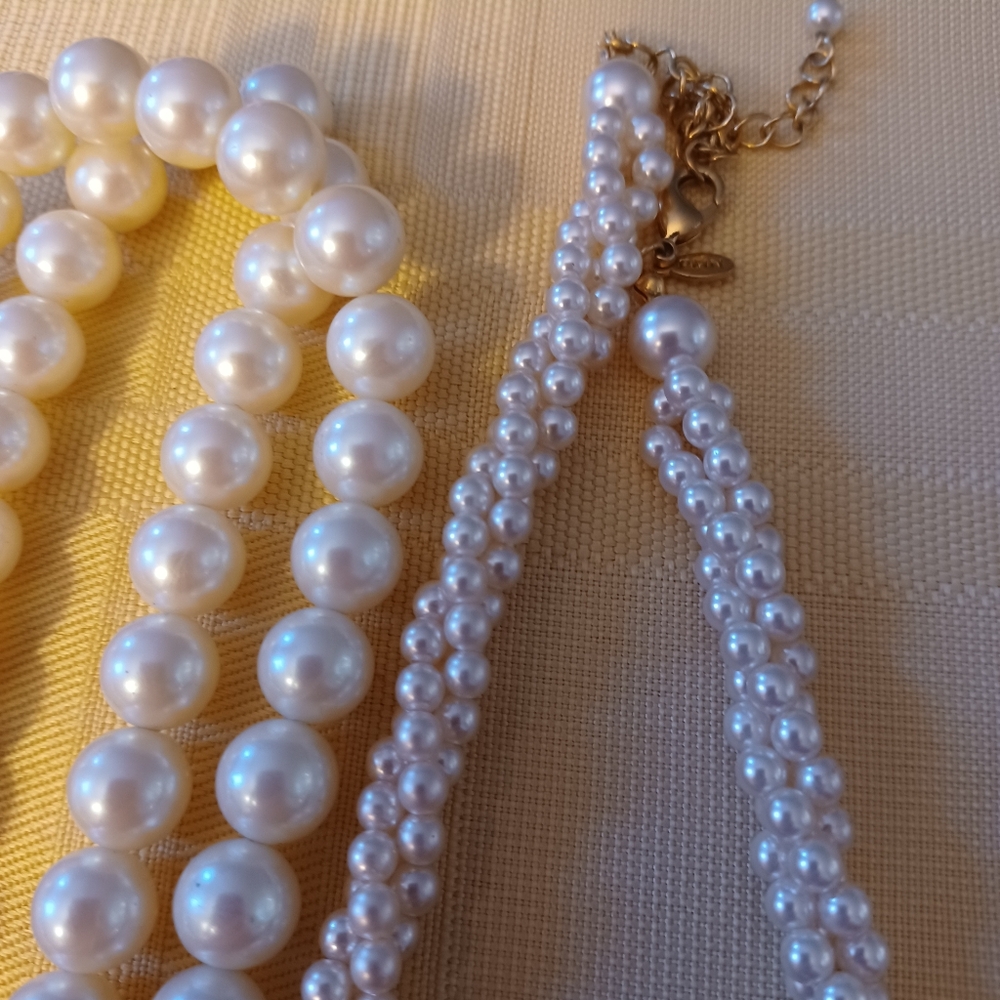 Pearl Assortment Jewelry Bundle Lot - Picture 2 of 10